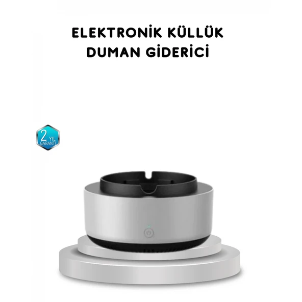 Sigara Dumanı ve Koku Giderici Hava Temizleyici Küllük – 2 Katmanlı Filtreli ürün görseli 1