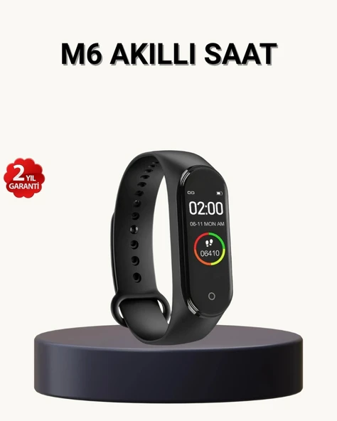 Akıllı Spor Bilekliği – Kalp Atış, Kan Basıncı, Uyku Takip Ve Bildirim Özellikli ürün görseli 1