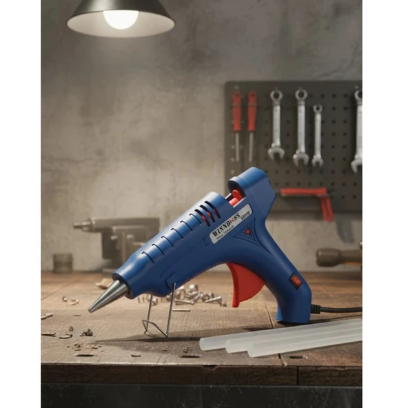 100 W Silikon Tabancası 11 mm Silikon Uyumlu 5 Adet Hediye Silikon ürün görseli 1