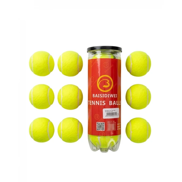 Tenis Topu 9’lu Set Antrenman ve Maç İçin Dayanıklı Toplar ürün görseli 1