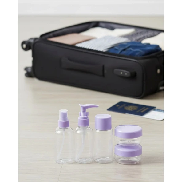 30 ml 5 Parça Seyahat Şişesi Seti Sızdırmaz Taşınabilir ürün görseli 1