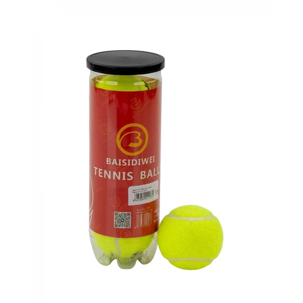 Tenis Topları 3’lü Set Yüksek Performans ve Dengeli Zıplama ürün görseli 1