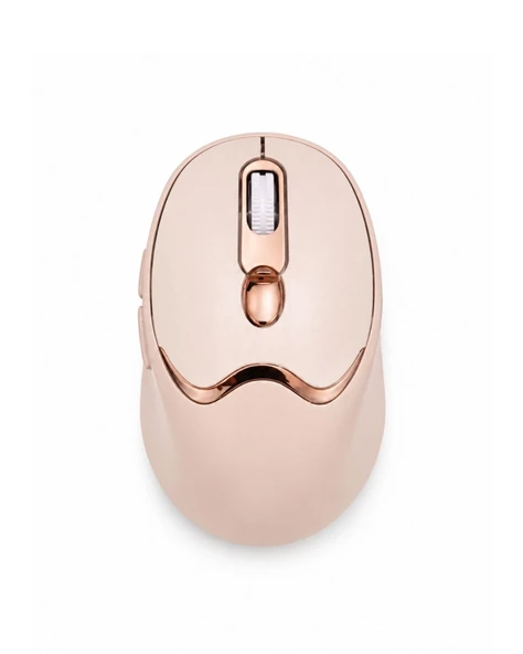 Ergonomik Tasarımlı Kablosuz Mouse Bluetooth ve USB Alıcılı - Resim 2