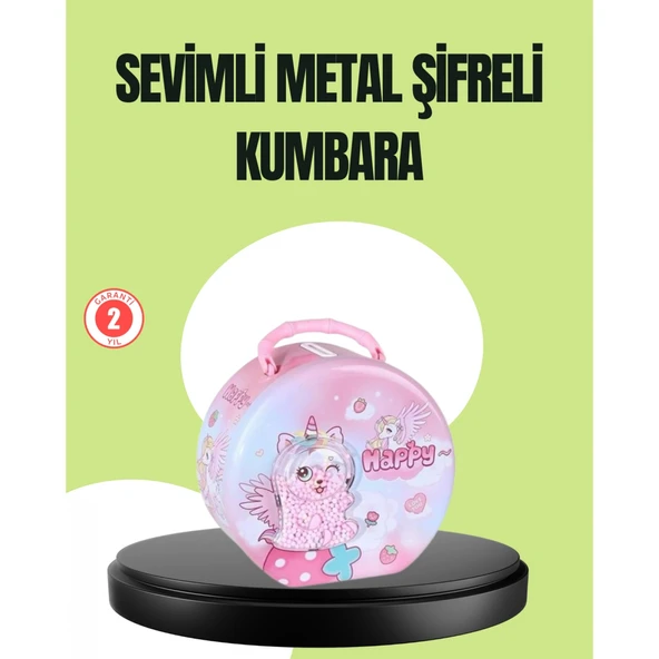 Eğitici Çocuk Para Kasası Kişisel Eşya ve Para Saklama ürün görseli 1