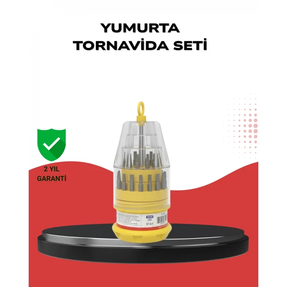 Kompakt Tornavida Seti Elektronik Cihaz Tamiri İçin ürün görseli 1