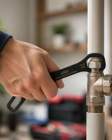 Çok Fonksiyonlu Anahtar 6 22 Mm Krom Vanadyum Çelik Dayanıklı Ve Taşınabilir ürün görseli 1