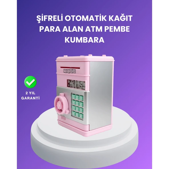 Çocuklar İçin Eğitici Elektronik Şifreli Kumbara ürün görseli 1