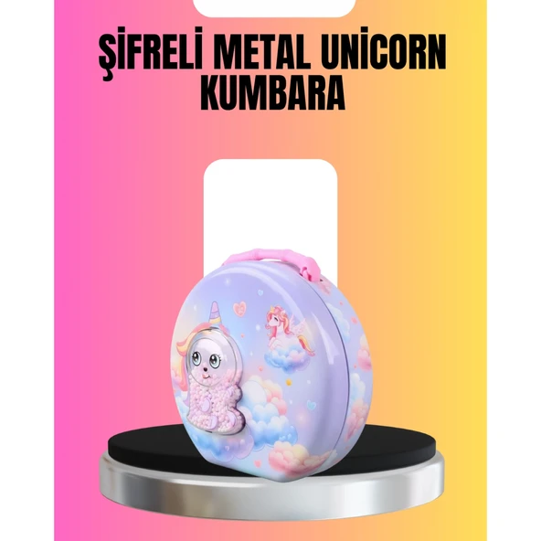 Şifreli Mini Çocuk Kasası Metal Gövde Güvenli Saklama ürün görseli 1