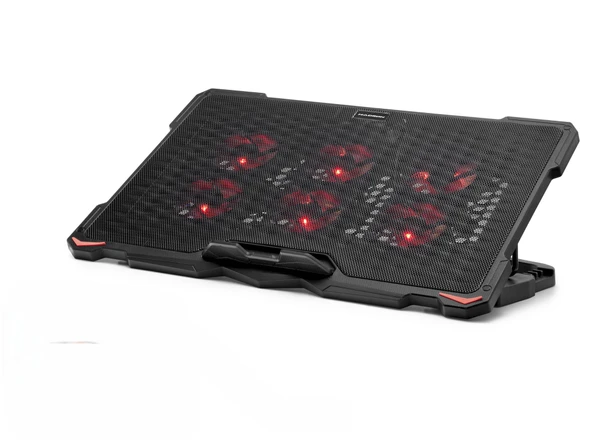 Laptop Soğutucu 6 Fan Led - Siyah HDX4255 ürün görseli 1