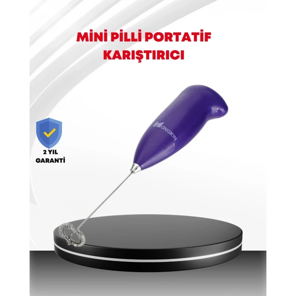 El Tipi Pratik Mikser – Kahve, Süt, Bebek Maması ve Yumurta Çırpıcı ürün görseli 1
