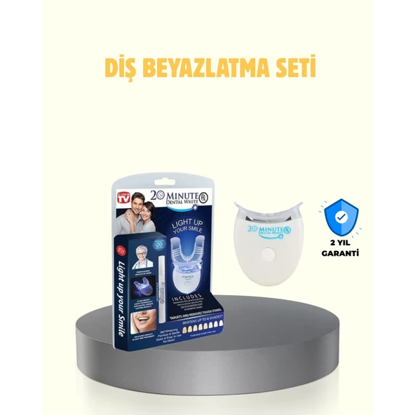 LED Işıklı Profesyonel Diş Beyazlatma Seti ürün görseli 1
