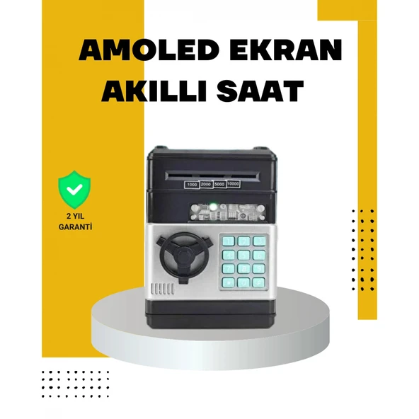Çocuklar İçin Şifreli ATM Kasa Para Yutan Kumbara ürün görseli 1
