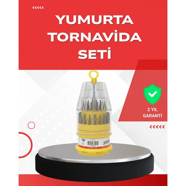 Hassas Tornavida Seti Kaymaz Saplı Elektronik Onarım Seti ürün görseli 1