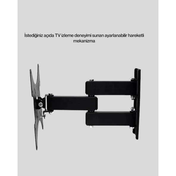 Modern Tasarım Hareketli TV Duvar Askı Aparatı - Resim 5