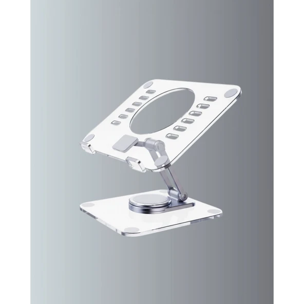 Taşınabilir Katlanır Tablet Braketi Masaüstü Stand - Resim 2