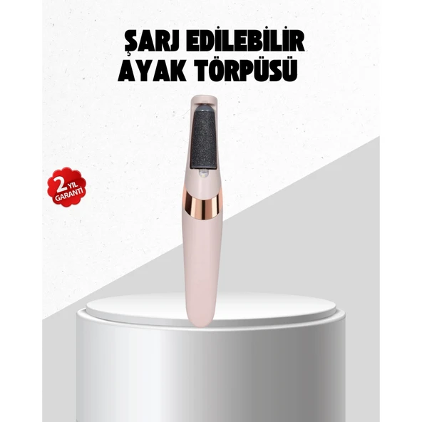 USB Şarjlı Ayak Törpüsü Nasır Temizleyici Elektrikli ürün görseli 1
