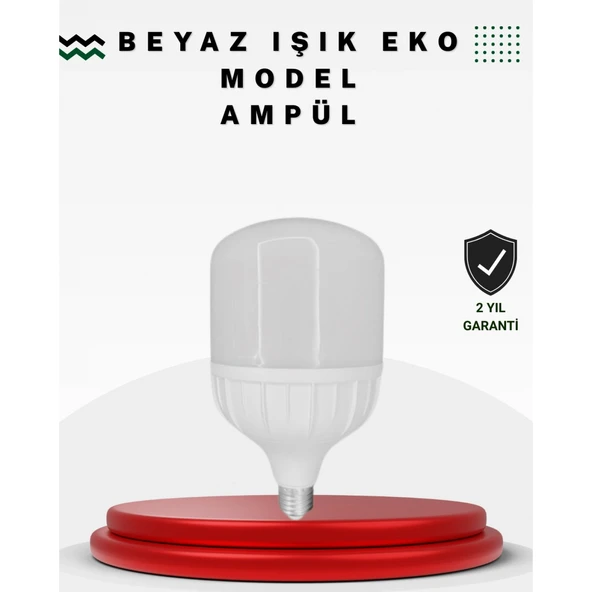 Acil Durumlara Uygun Şarjlı Torch LED Ampul 30 Watt ürün görseli 1