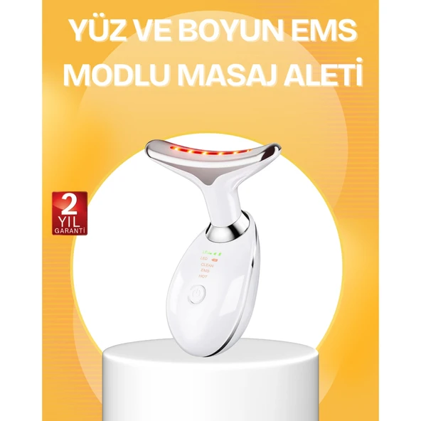 7 Renk LED Işık Terapili Cilt Bakım Cihazı USB Şarjlı ürün görseli 1