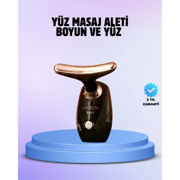 Yüz Masaj Aleti Boyun ve Yüz EMS Güzellik Cihazı Cilt Sıkılaştırma Cilt Gençleştirme Cihazı ürün görseli 1
