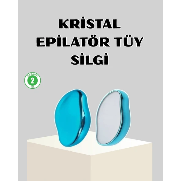 Kristal Epilatör – Tüy ve Ölü Deri Temizliği İçin Yenilikçi Çözüm ürün görseli 1