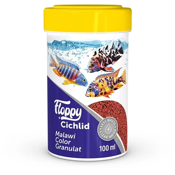 Floppy Malawi Color Granulat Ciklet Balık Yemi 100 Ml ürün görseli 1
