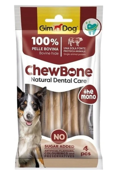 Gimdog Köpek Kemik Natural 4 lü 80 Gr ürün görseli 1