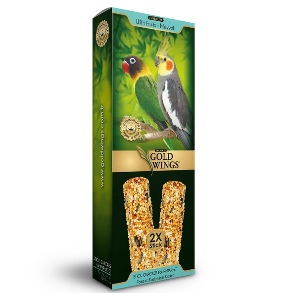 Gold Wings Premium Paraket 2'li Kraker Meyveli ürün görseli 1