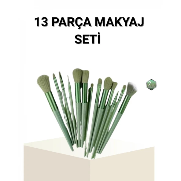 13’lü Profesyonel Makyaj Fırça Seti – Yumuşak Sentetik Kıllı, Tüm Cilt Tiplerine Uygun ürün görseli 1