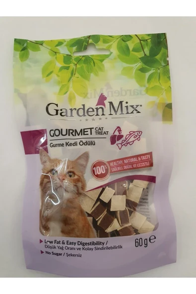 Garden Mix Gourmet Kedi Ödülü Tavuk Balık ürün görseli 1