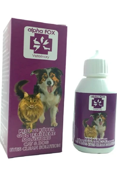 Alpha Fox Kedi Köpek Göz Temizleme Losyonu 50 Ml ürün görseli 1