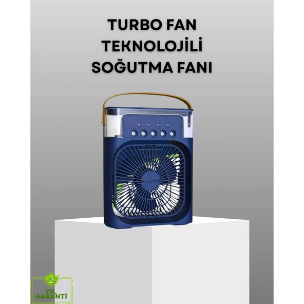 Turbo Teknolojili Ayarlanabilir Sessiz Masa ve Ofis Fanı ürün görseli 1