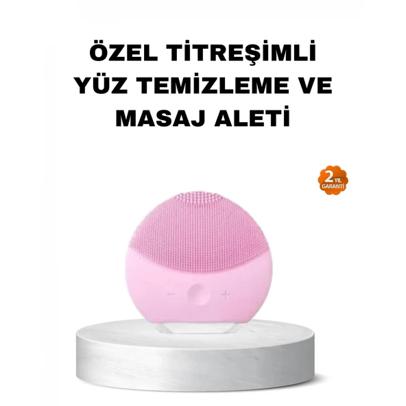 Silikon Yüz Temizleme ve Masaj Aleti – Su Geçirmez, Taşınabilir ve Cilt Dostu ürün görseli 1