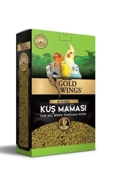 Gold Wings Premium Bitkisel Kuş Maması 1 Kg ürün görseli 1