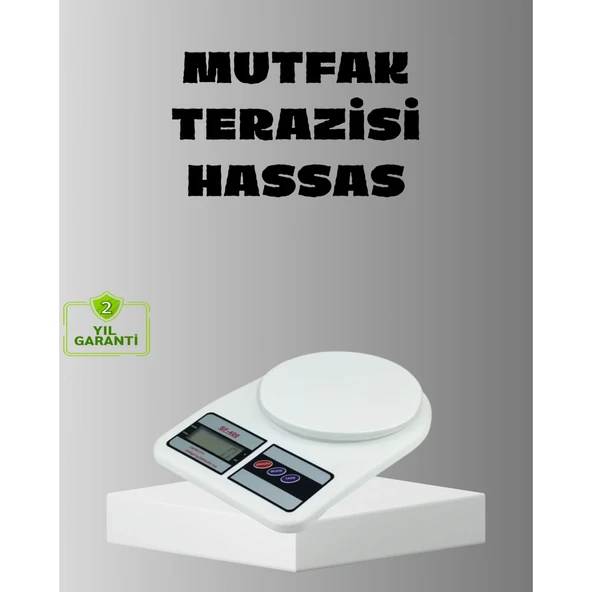 Taşınabilir Hassas Tartı – 5kg Kapasite, 1g Ölçüm, Gram ve Ons Desteği ürün görseli 1
