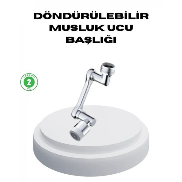 Dönebilir Musluk Başlığı – Lavabo Temizliği ve El-Yüz Yıkamada Maksimum Rahatlık ürün görseli 1