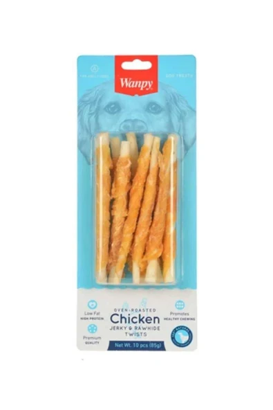 Wanpy Deri Üzerine Tavuk Sarılı 85 gr Köpek Ödülü ürün görseli 1