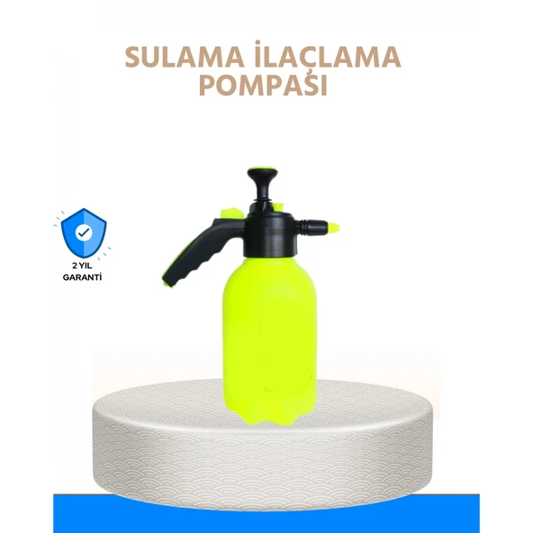 2L Bahçe ve Araç Temizlik Pompası Bakır Uçlu Basınçlı Sprey ürün görseli 1