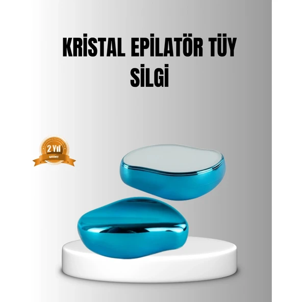 Kristal Tüy Alıcı Epilatör – Acısız, Pratik ve Cilt Dostu Tüy Temizliği ürün görseli 1