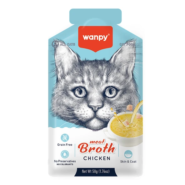 Wanpy Kediler için Tavuk Eti Çorbası ürün görseli 1