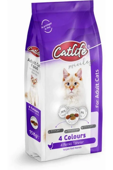 Catlife Multicolour Kedi Maması 15 Kg ürün görseli 1