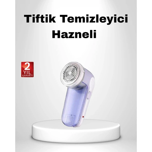 USB Şarjlı Tiftik Temizleyici – Kolay Temizlenen Hazne ve Bıçak, Taşınabilir ürün görseli 1