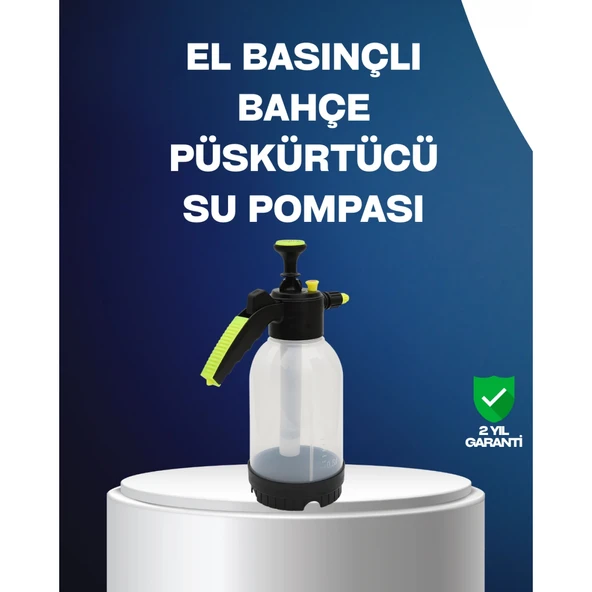 Ayarlanabilir Nozullu Basınçlı Köpük Pompası Araba Yıkama 2L Kapasiteli ürün görseli 1