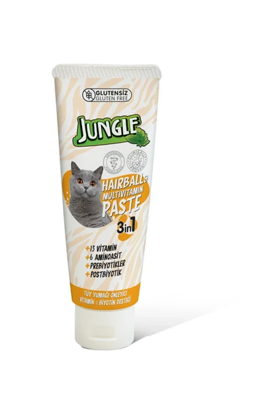 Jungle Kedi Antik Hairball Multivitamin Malt 75 Ml ürün görseli 1