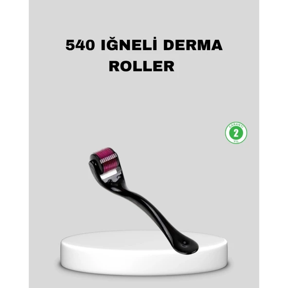 Derma Roller Titanyum İğneli Cilt Yenileyici – Akne ve Kırışıklık Karşıtı ürün görseli 1