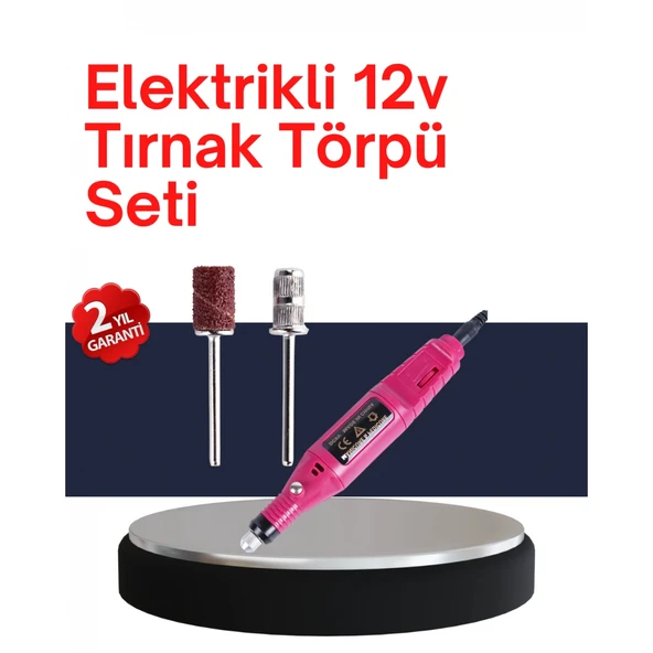 6 Uçlu Elektrikli Manikür Pedikür Seti ürün görseli 1