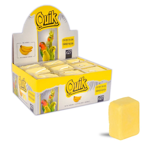 Quik Enerji Bloğu Muzlu Tekli ürün görseli 1