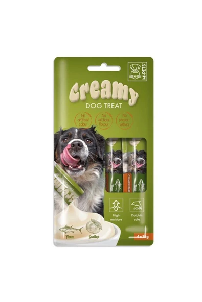 M-Pets Creamy Köpek Ödül 4 x 15 Gr Ton Tarak ürün görseli 1