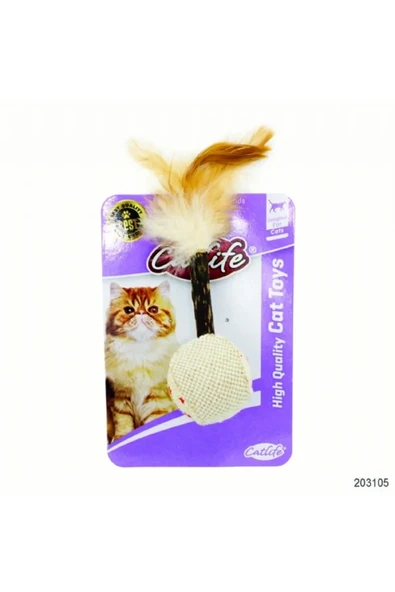Catlife Kediler İçin Tüylü Hacıyatmaz Oyuncak - 203105 ürün görseli 1
