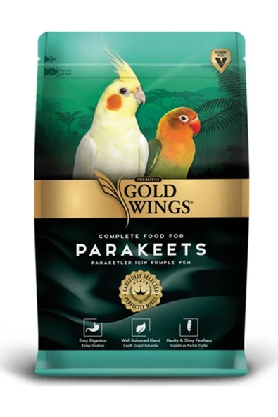 Gold Wings Premium Paraket 1 kg ürün görseli 1