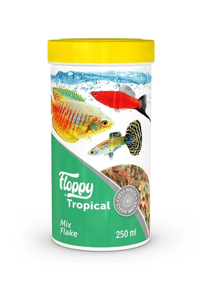Floppy Tropical Mix Flake 250 Ml ürün görseli 1